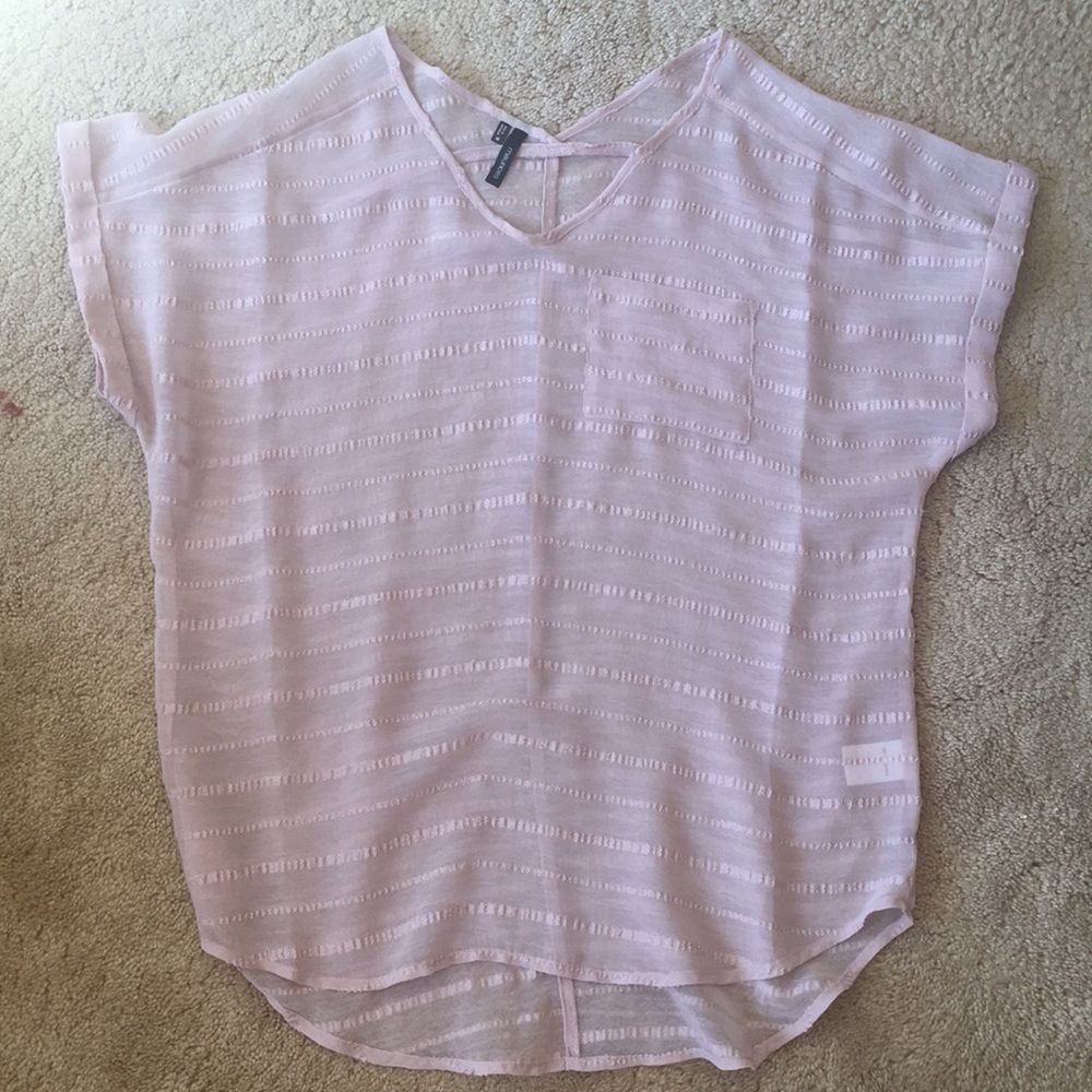 Maurices Sheer Short Sleeve Shirt